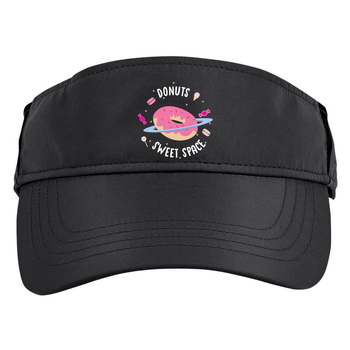 Donuts Sweet Space  Adult Drive Performance Visor
