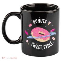 Donuts Sweet Space  11oz C Handle Ceramic Mug