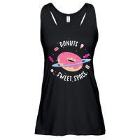 Donuts Sweet Space  Ladies Essential Flowy Tank