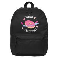 Donuts Sweet Space  16 in Basic Backpack