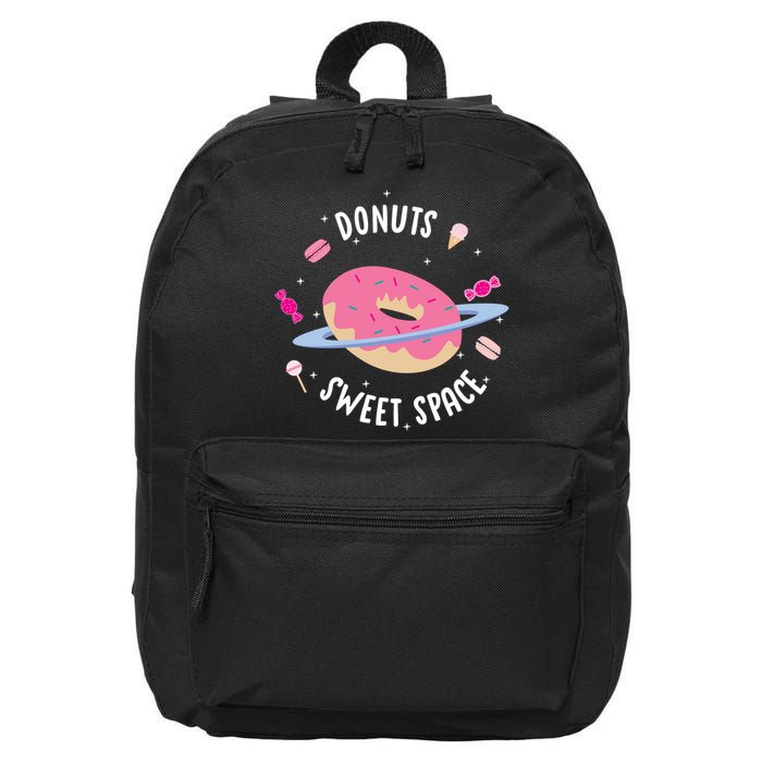 Donuts Sweet Space  16 in Basic Backpack