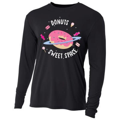 Donuts Sweet Space  Cooling Performance Long Sleeve Crew