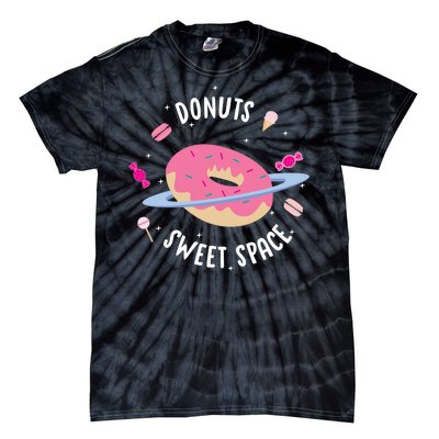 Donuts Sweet Space  Tie-Dye T-Shirt