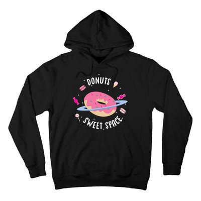 Donuts Sweet Space  Tall Hoodie