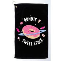 Donuts Sweet Space  Golf Towel