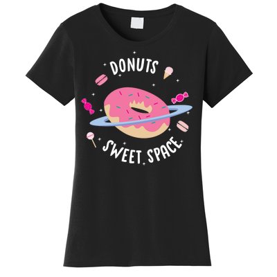 Donuts Sweet Space  Women's T-Shirt