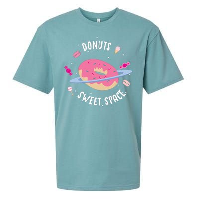 Donuts Sweet Space  Sueded Cloud Jersey T-Shirt