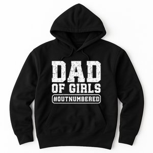 Dad of Outnumbered Funny Father's Day Hoodie