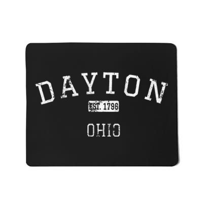 Dayton Ohio Oh Vintage Mousepad