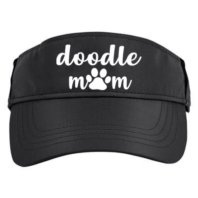 Doodle Mom Dog Mother Adult Drive Performance Visor