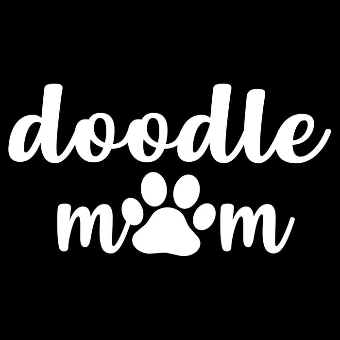 Doodle Mom Dog Mother Drawstring Bag