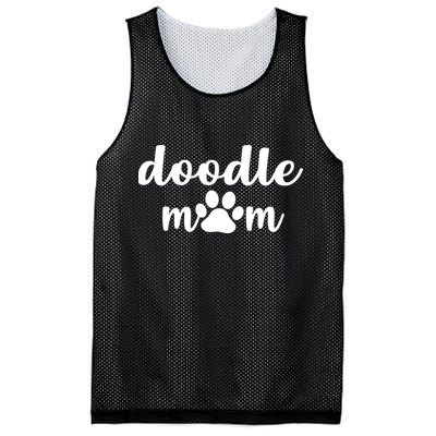 Doodle Mom Dog Mother Mesh Reversible Basketball Jersey Tank