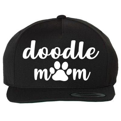 Doodle Mom Dog Mother Wool Snapback Cap