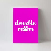 Doodle Mom Dog Mother Canvas