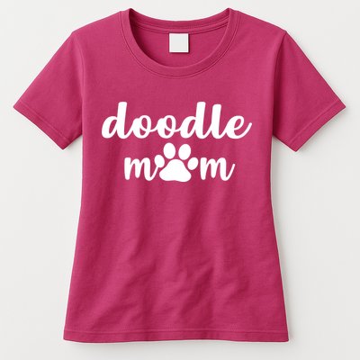 Doodle Mom Dog Mother Womens T-Shirt