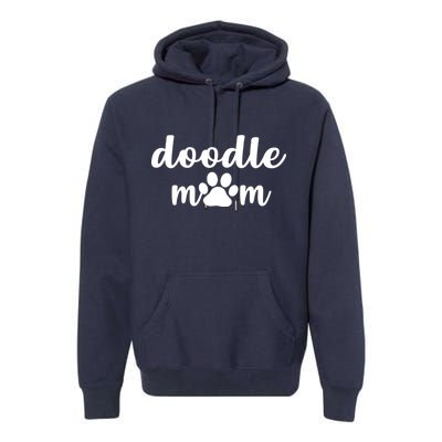 Doodle Mom Dog Mother Premium Hoodie