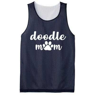 Doodle Mom Dog Mother Mesh Reversible Basketball Jersey Tank