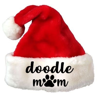 Doodle Mom Dog Mother Premium Christmas Santa Hat