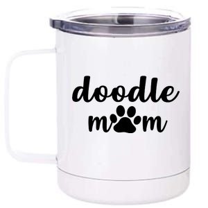 Doodle Mom Dog Mother 12 oz Stainless Steel Tumbler Cup