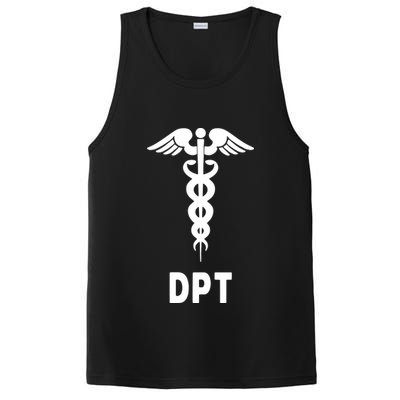 Doctor Of Physical Therapy DPT Caduceus Symbol Gifts PosiCharge Competitor Tank