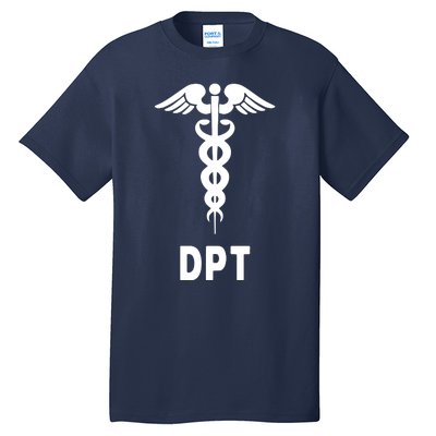 Doctor Of Physical Therapy DPT Caduceus Symbol Gifts Tall T-Shirt