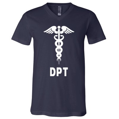 Doctor Of Physical Therapy DPT Caduceus Symbol Gifts V-Neck T-Shirt