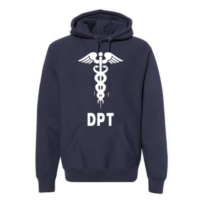 Doctor Of Physical Therapy DPT Caduceus Symbol Gifts Premium Hoodie