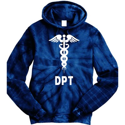 Doctor Of Physical Therapy DPT Caduceus Symbol Gifts Tie Dye Hoodie