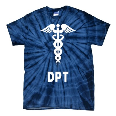 Doctor Of Physical Therapy DPT Caduceus Symbol Gifts Tie-Dye T-Shirt