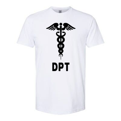 Doctor Of Physical Therapy DPT Caduceus Symbol Gifts Softstyle CVC T-Shirt