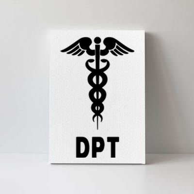 Doctor Of Physical Therapy DPT Caduceus Symbol Gifts Canvas