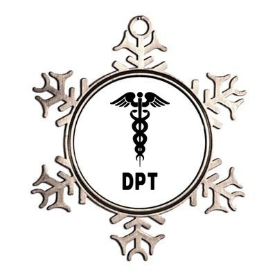 Doctor Of Physical Therapy DPT Caduceus Symbol Gifts Metallic Star Ornament