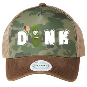 Dink : Original Pickleball Pickle Design (Cute Gift) Legacy Tie Dye Trucker Hat