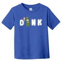 Dink : Original Pickleball Pickle Design (Cute Gift) Toddler T-Shirt