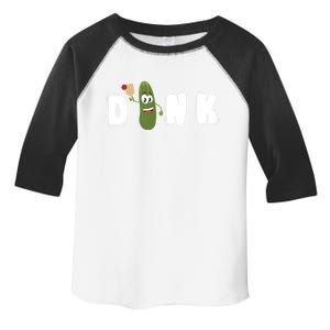 Dink : Original Pickleball Pickle Design (Cute Gift) Toddler Fine Jersey T-Shirt