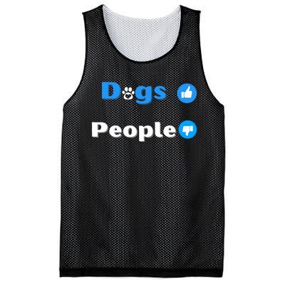 Dogs Over People Funny Pet Mesh Reversible Basketball Jersey Tank