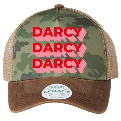 Darcy Obstinate Price And Prejudice Jane Austen Gift Legacy Tie Dye Trucker Hat