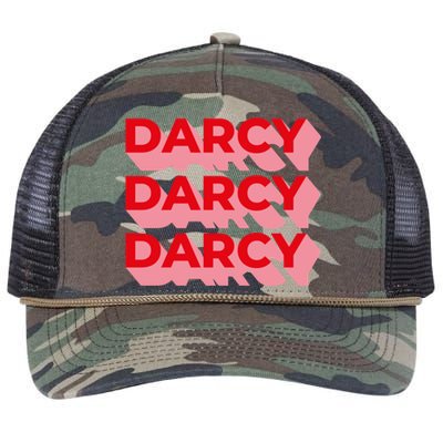 Darcy Obstinate Price And Prejudice Jane Austen Gift Retro Rope Trucker Hat Cap