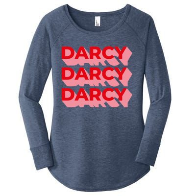 Darcy Obstinate Price And Prejudice Jane Austen Gift Women's Perfect Tri Tunic Long Sleeve Shirt