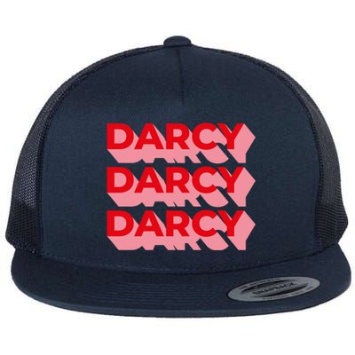 Darcy Obstinate Price And Prejudice Jane Austen Gift Flat Bill Trucker Hat