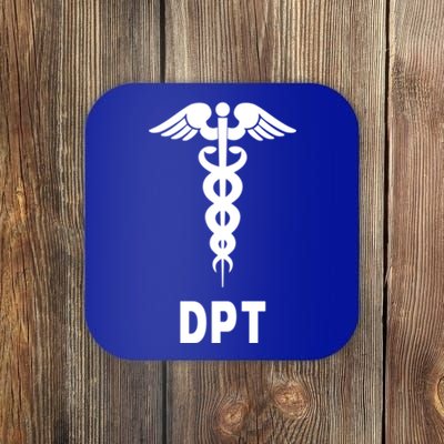 Doctor Of Physical Therapy Dpt Caduceus Symbol Gift Coaster