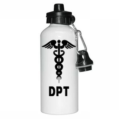 Doctor Of Physical Therapy Dpt Caduceus Symbol Gift Aluminum Water Bottle