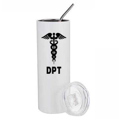 Doctor Of Physical Therapy Dpt Caduceus Symbol Gift Stainless Steel Tumbler