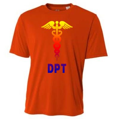 Doctor Of Physical Therapy Dpt Caduceus Symbol Gift Cooling Performance Crew T-Shirt