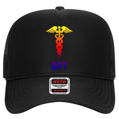Doctor Of Physical Therapy Dpt Caduceus Symbol Gift Trucker Hat