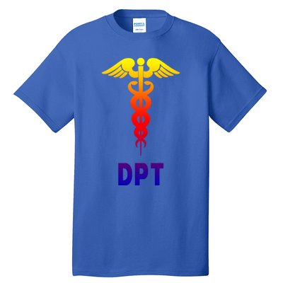 Doctor Of Physical Therapy Dpt Caduceus Symbol Gift Tall T-Shirt