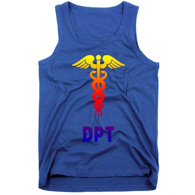 Doctor Of Physical Therapy Dpt Caduceus Symbol Gift Tank Top