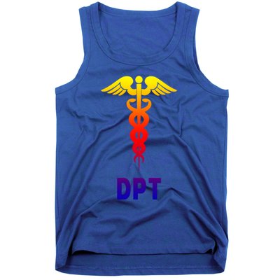 Doctor Of Physical Therapy Dpt Caduceus Symbol Gift Tank Top