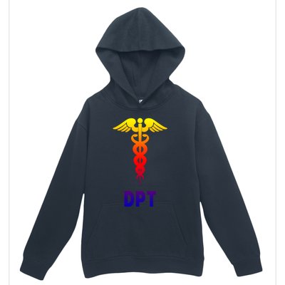 Doctor Of Physical Therapy Dpt Caduceus Symbol Gift Urban Pullover Hoodie