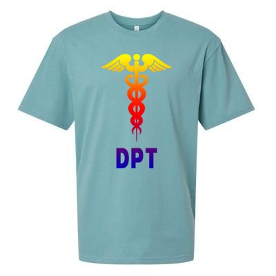 Doctor Of Physical Therapy Dpt Caduceus Symbol Gift Sueded Cloud Jersey T-Shirt